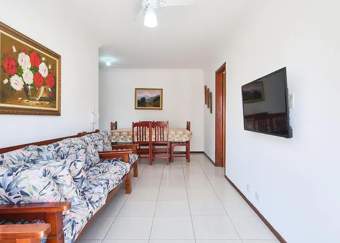 Apartamento a 100 metros da praia, bem localizado, com ar condicionado e Wi-fi - 14 - Edifício Lenamar II Ubatuba